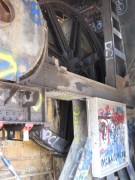 A cog taller than I am. Photo by author.