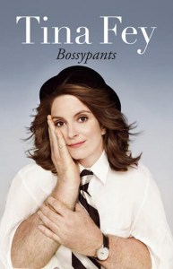 Why did Tina Fey feel she needed to merge her image with a man's for the cover of her memoir?
